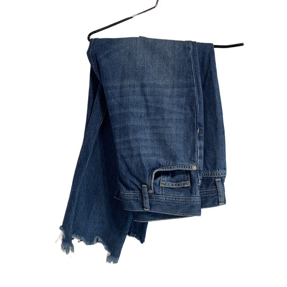 Free People Mid Rise Distressed Jeans